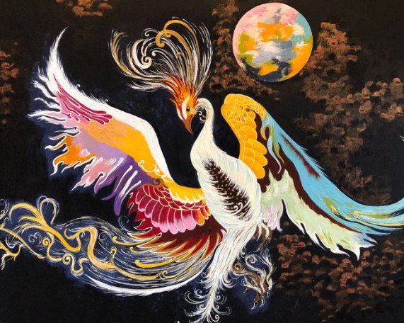 Simurgh - The Persian Mythical Bird