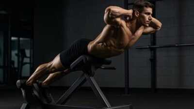 back hyperextension workout