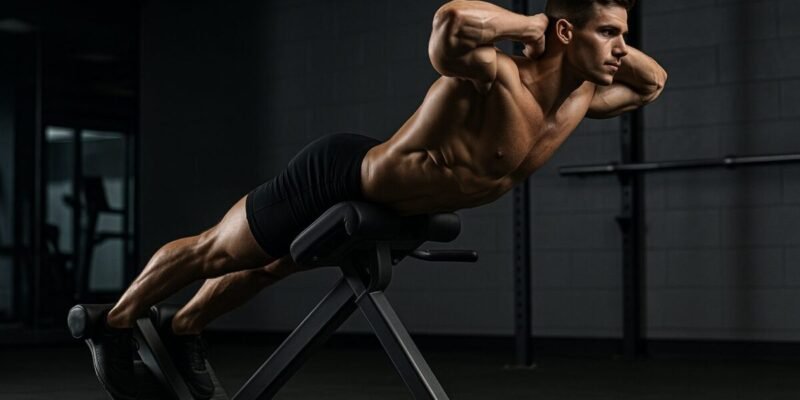 back hyperextension workout